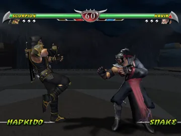 Mortal Kombat - Deception screen shot game playing